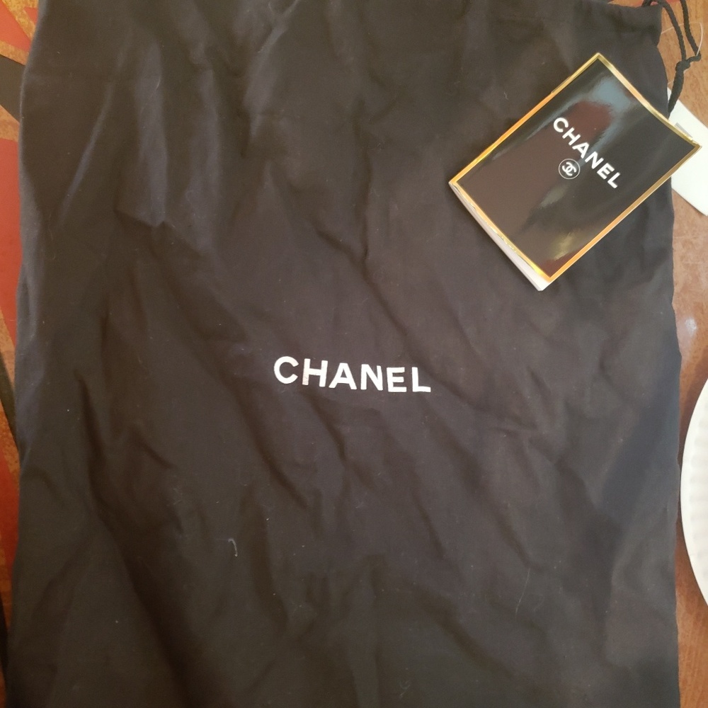 Authentic Chanel dust cover and booklet